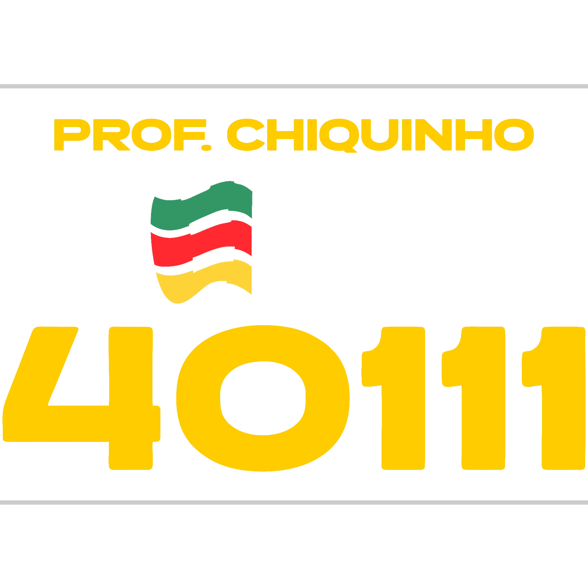 Mais ciência na política — Professor Chiquinho, Zonin 40111, deputado estadual